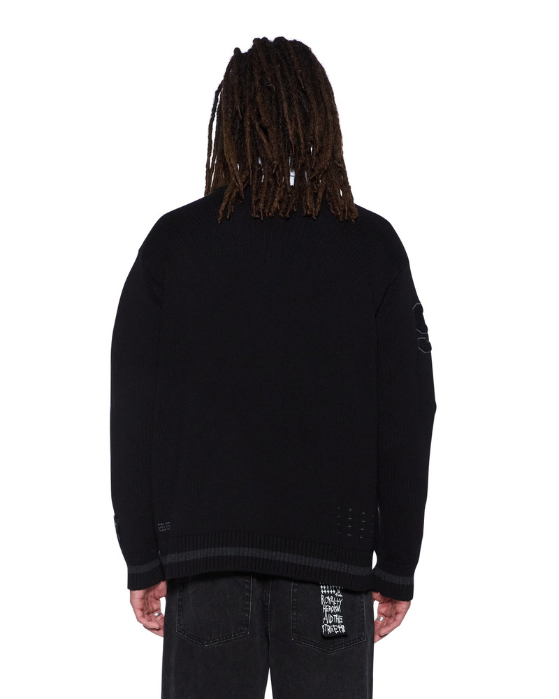 PLAYOFF CARDIGAN BLACK 4