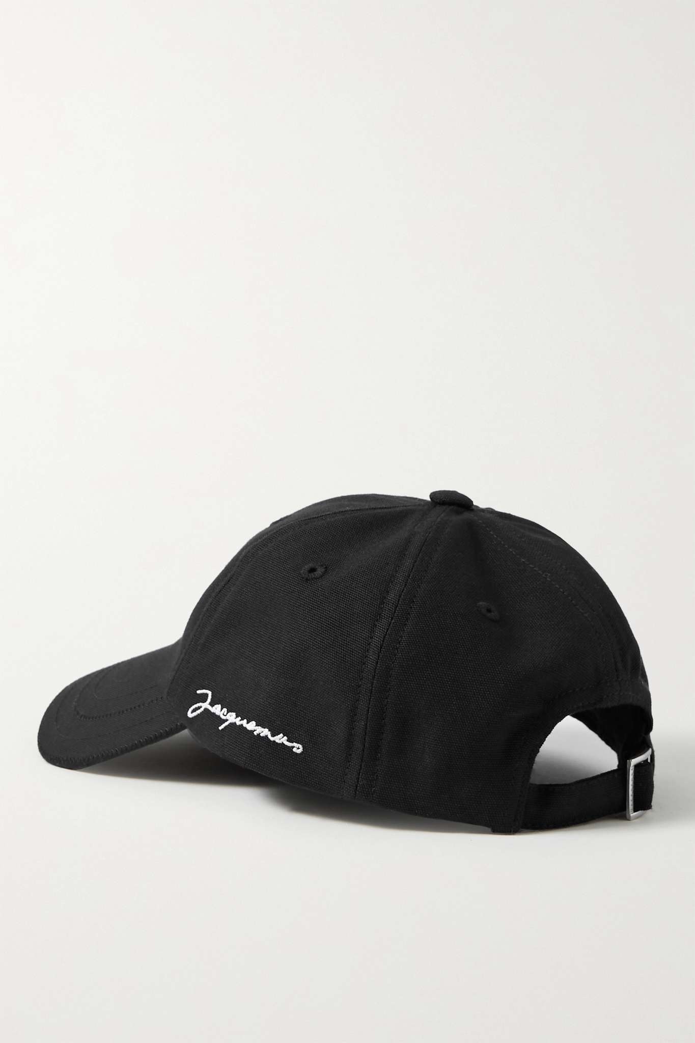 La Casquette embroidered cotton-twill baseball cap - 3