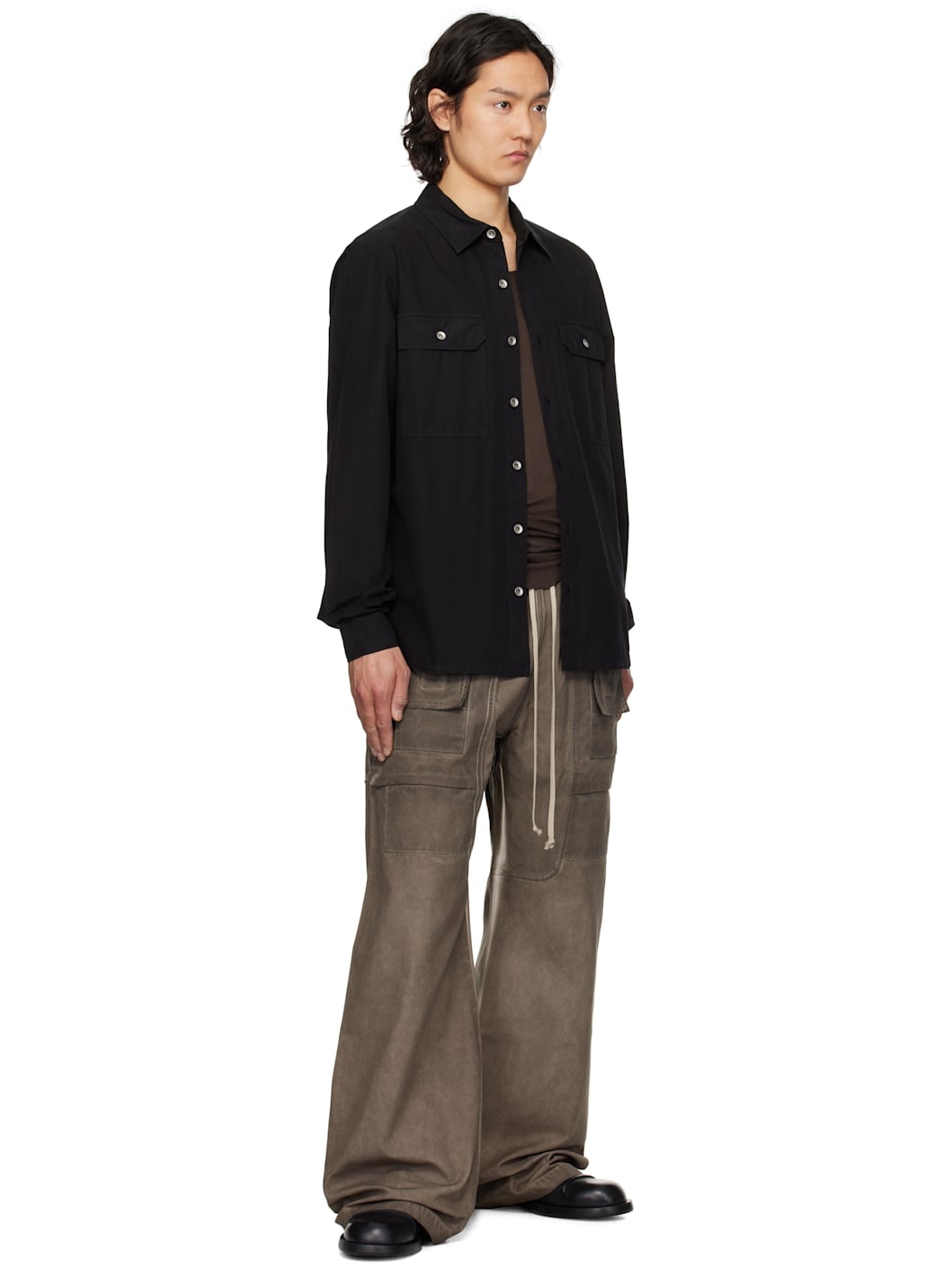 Black Hollywood Overshirt - 4