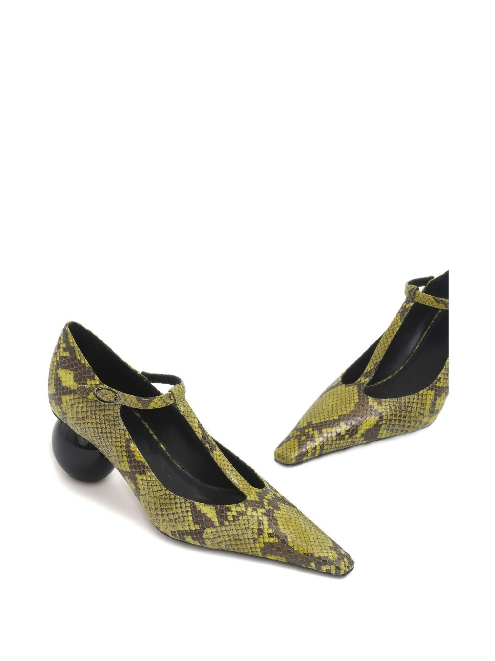 60mm python-print T-bar pumps - 5