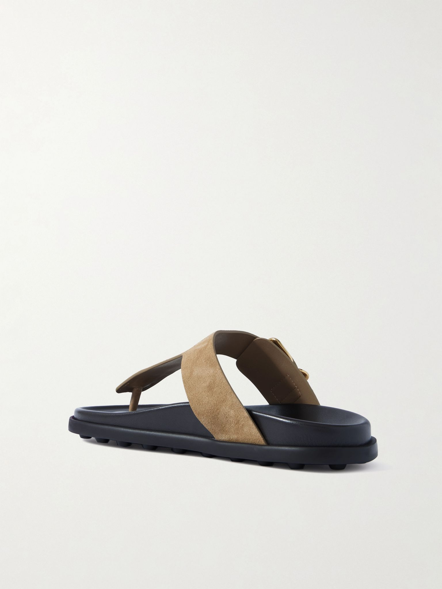 Suede sandals Tan - 3