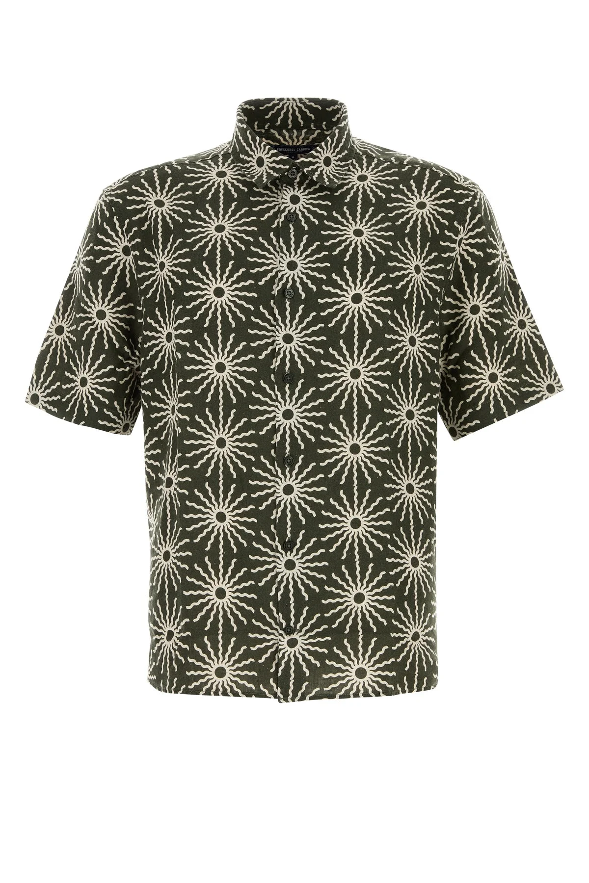 Printed linen Castro shirt - 1