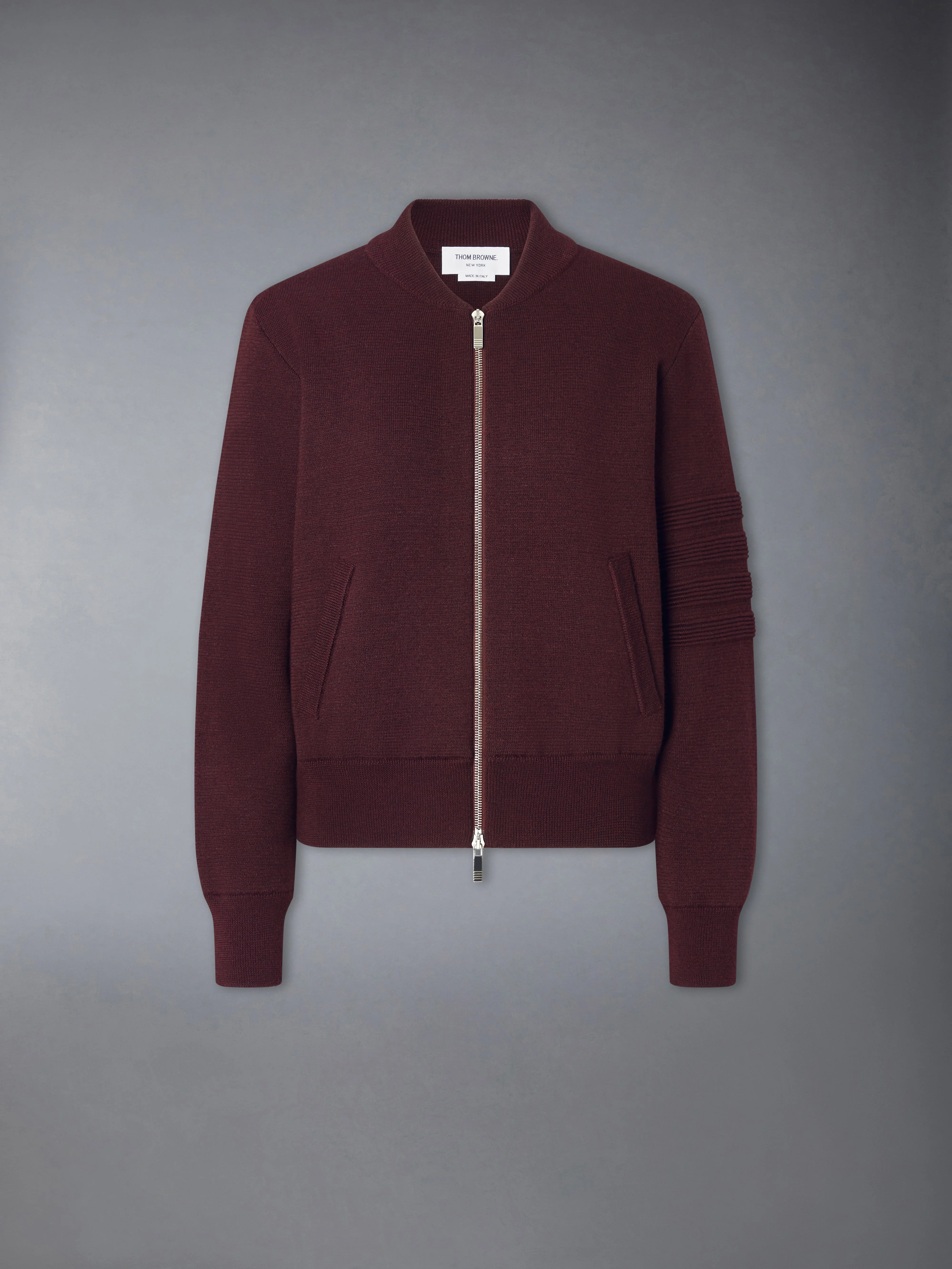 OTTOMAN MILANO STITCH 4-BAR BOMBER JACKET - 1