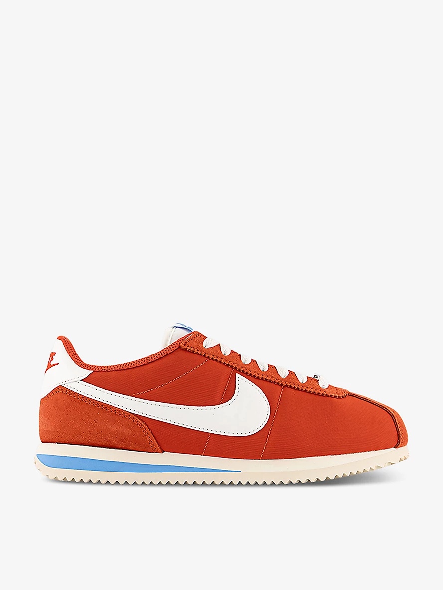 Cortez Swoosh-logo leather low-top trainers - 1
