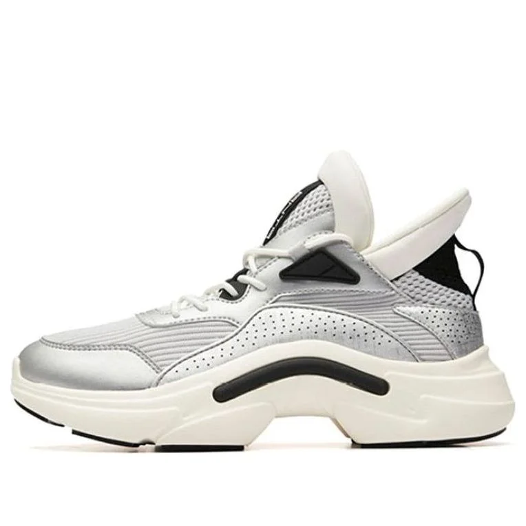 (WMNS) ANTA Life Series Sneakers 'Silver White Black' 12938830-2 - 1