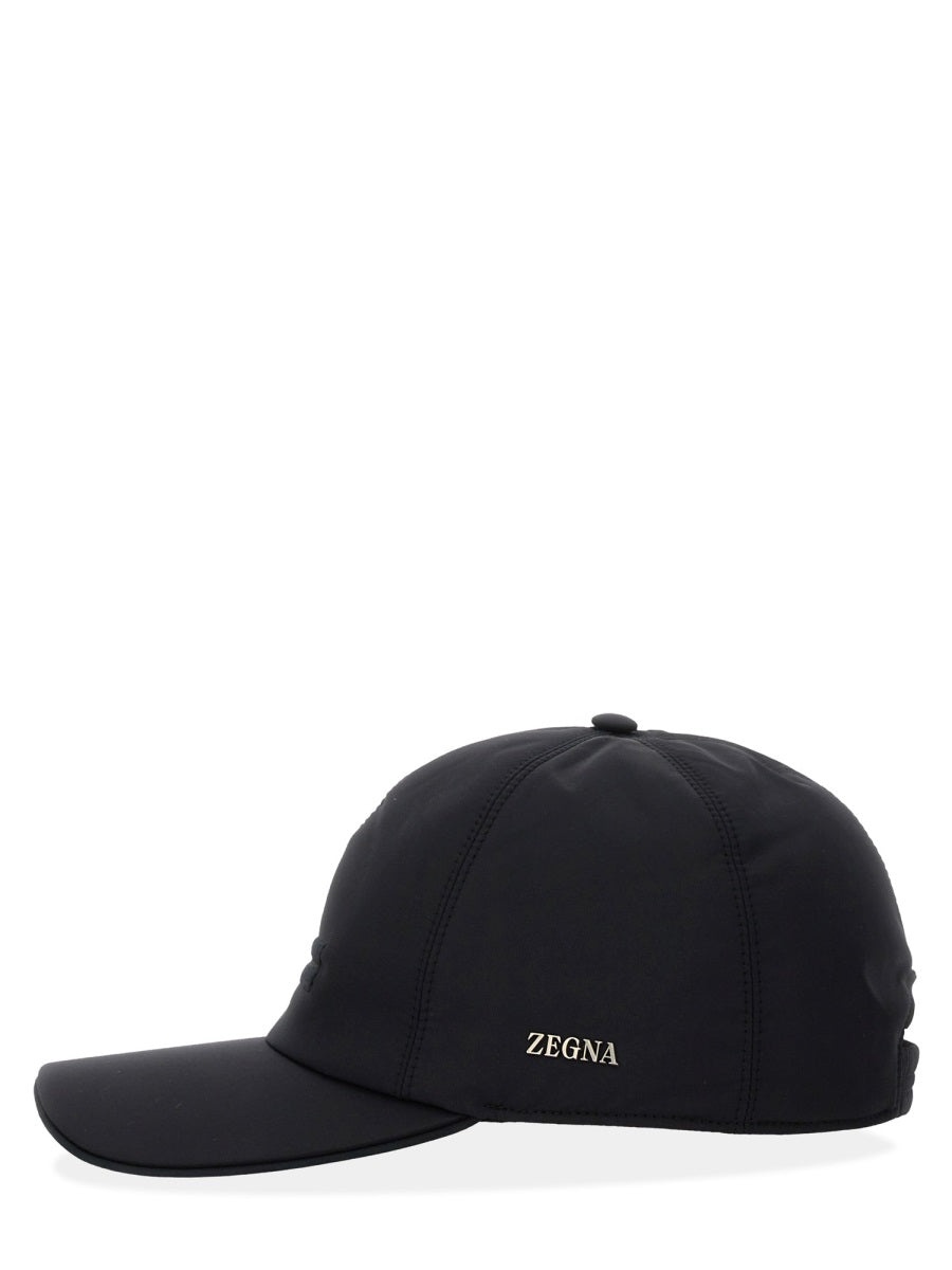 Zegna Men Baseball Hat With Logo - 3