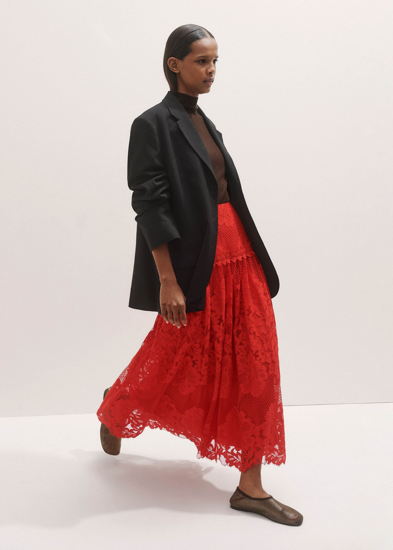 Textured Maxi Skirt 5