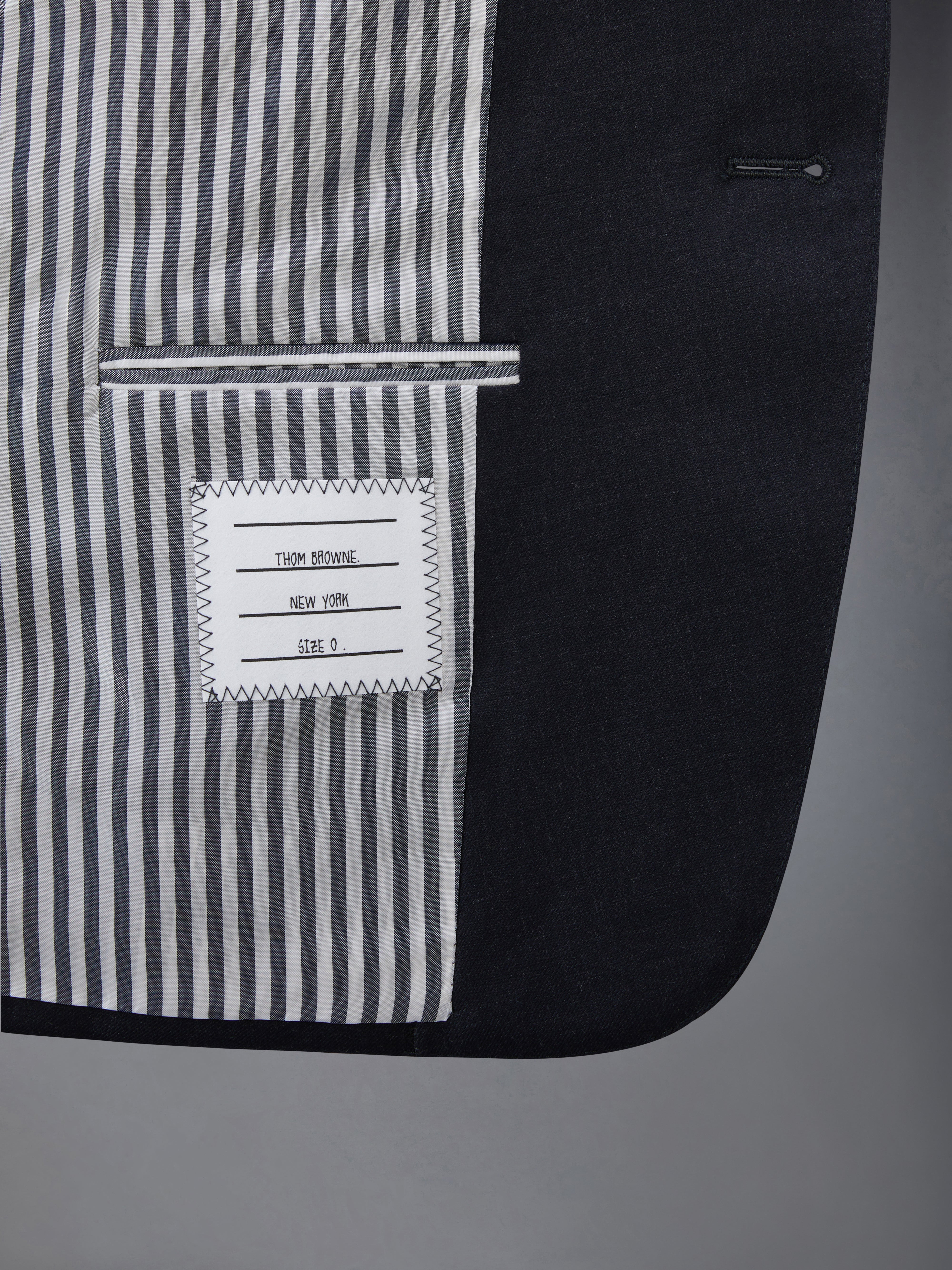 CHARCOAL GREY SUPER 120S TWILL HIGH ARMHOLE SUIT WITH TIE AND LOW RISE SKINNY TROUSER - 5