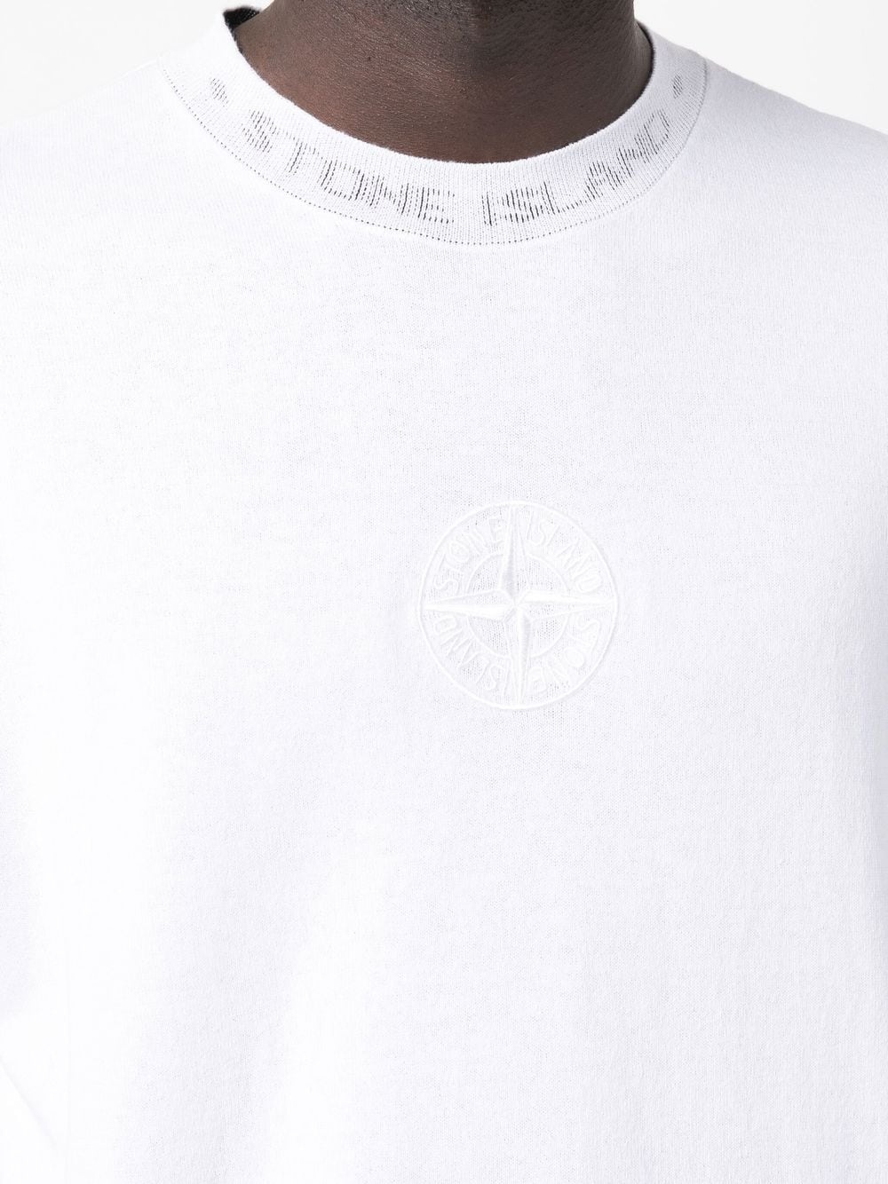 embroidered-logo short-sleeve T-shirt - 5