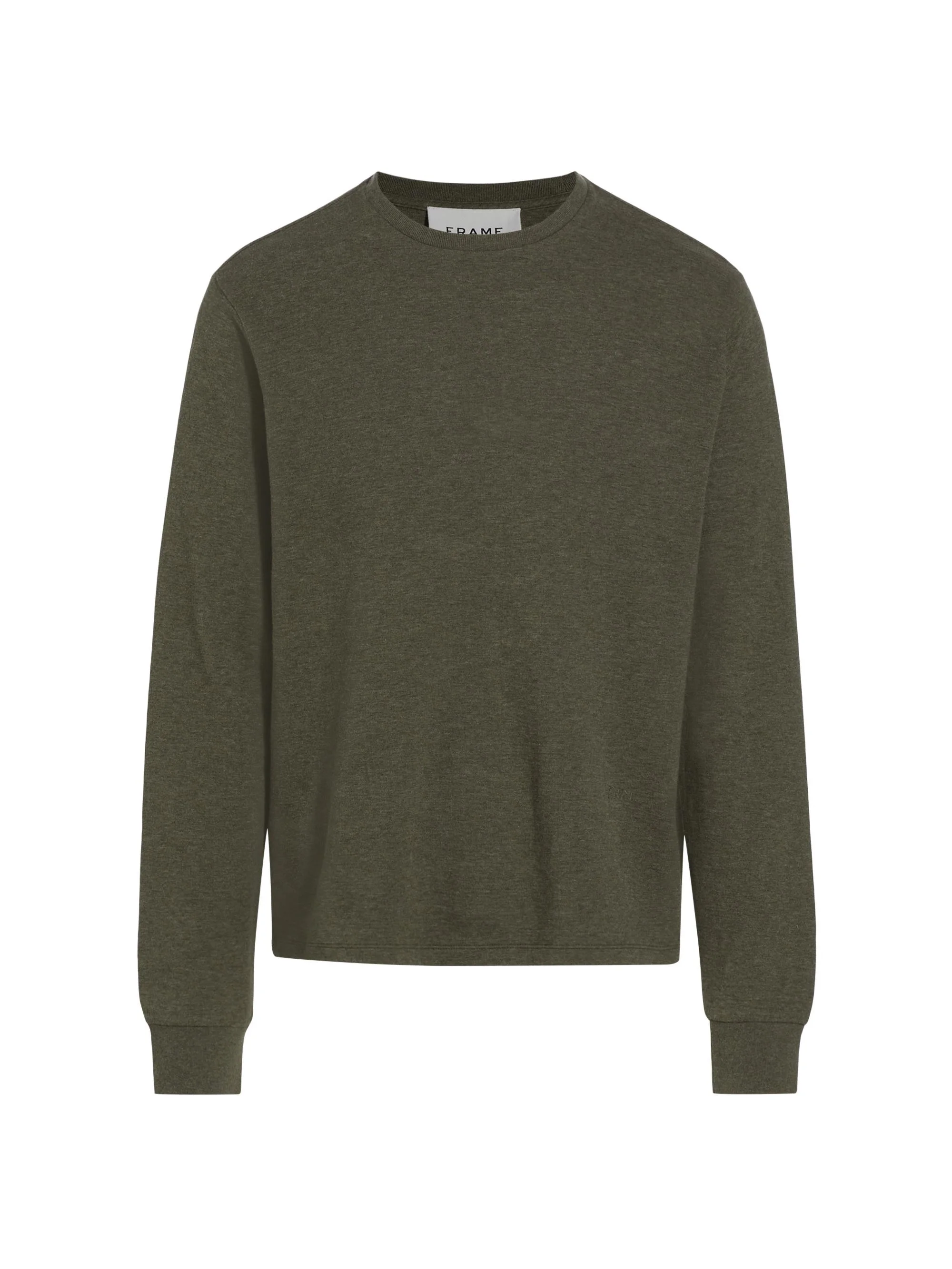 Men's Duo Fold Crewneck Sweatshirt - Heather Olive Green - 1