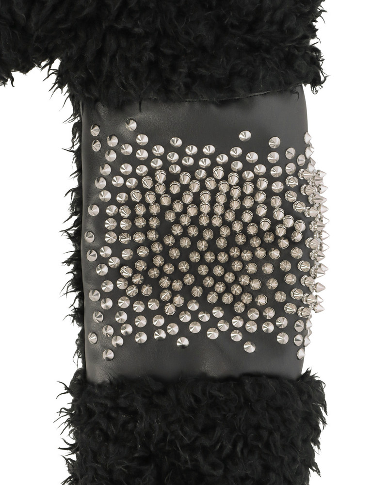 STUDDED POLAR COAT 7
