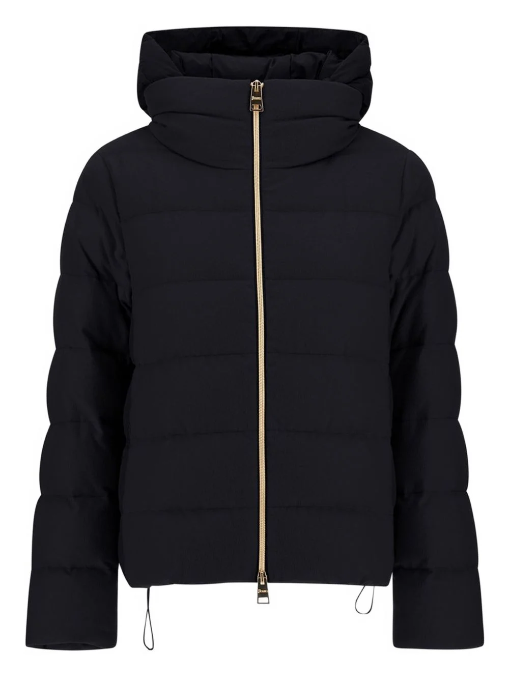 hooded puffer jacket - 1