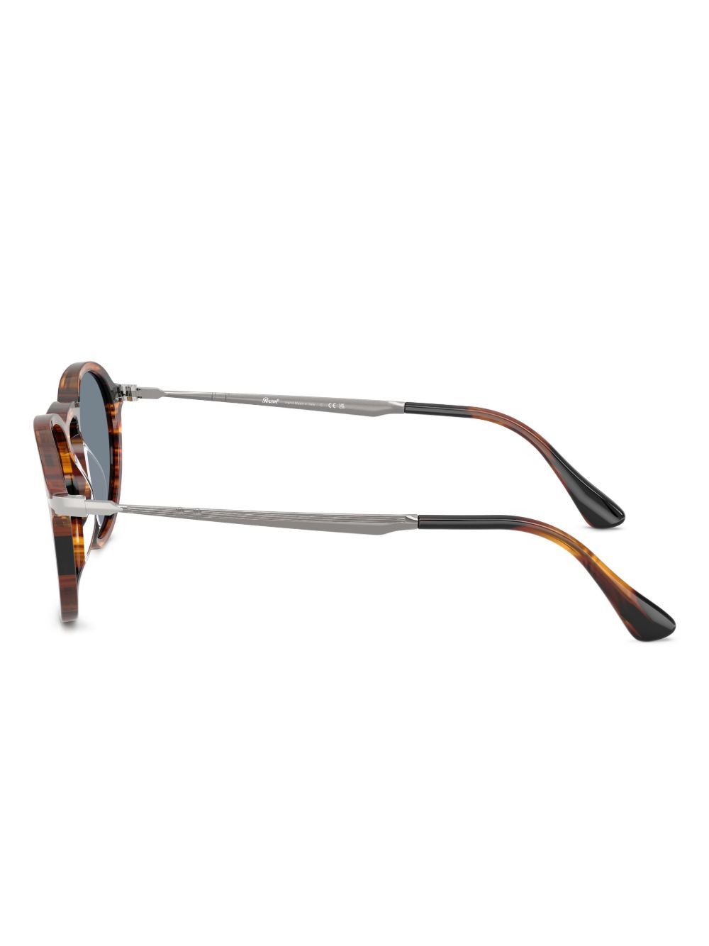 tortoiseshell round-frame sunglasses - 3