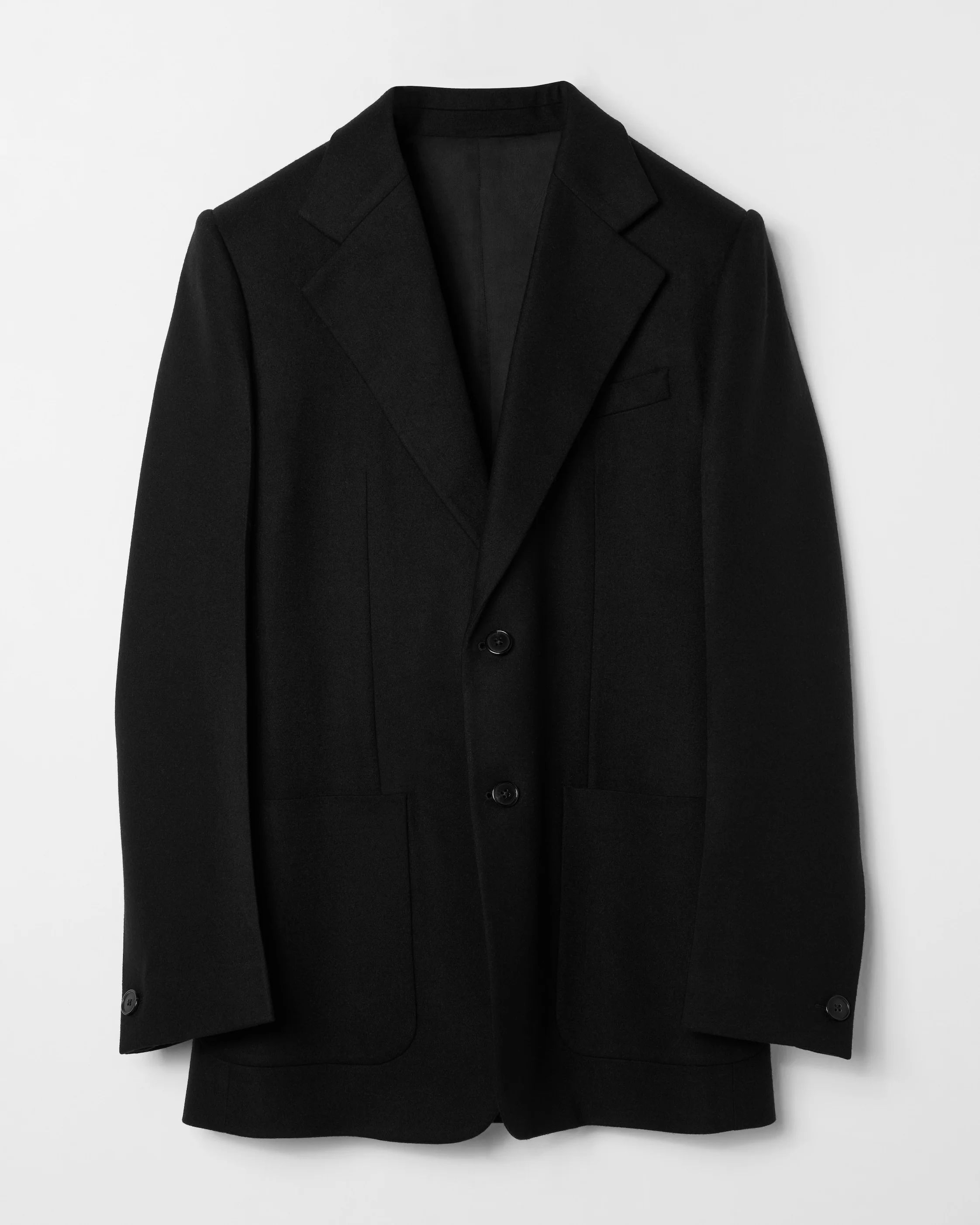 SQUARE SINGLE-BREASTED JACKET - 1