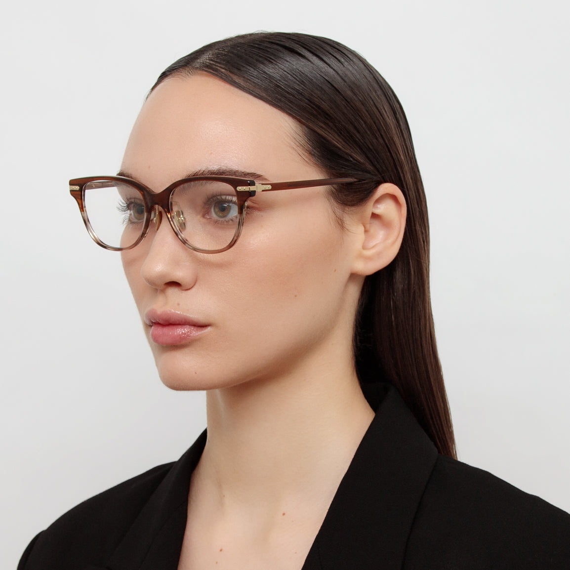 Hadid Optical in Caramel Horn - 3