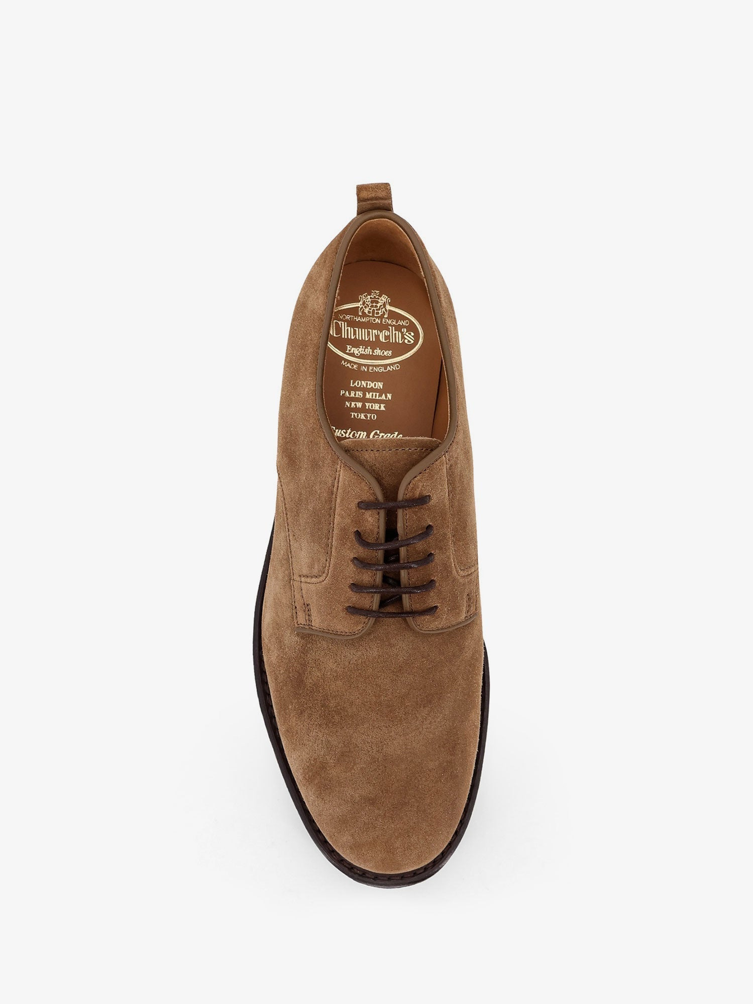 Church's Men Pentire 2.0 Suede Low-Top Lace-Up Shoes - 5