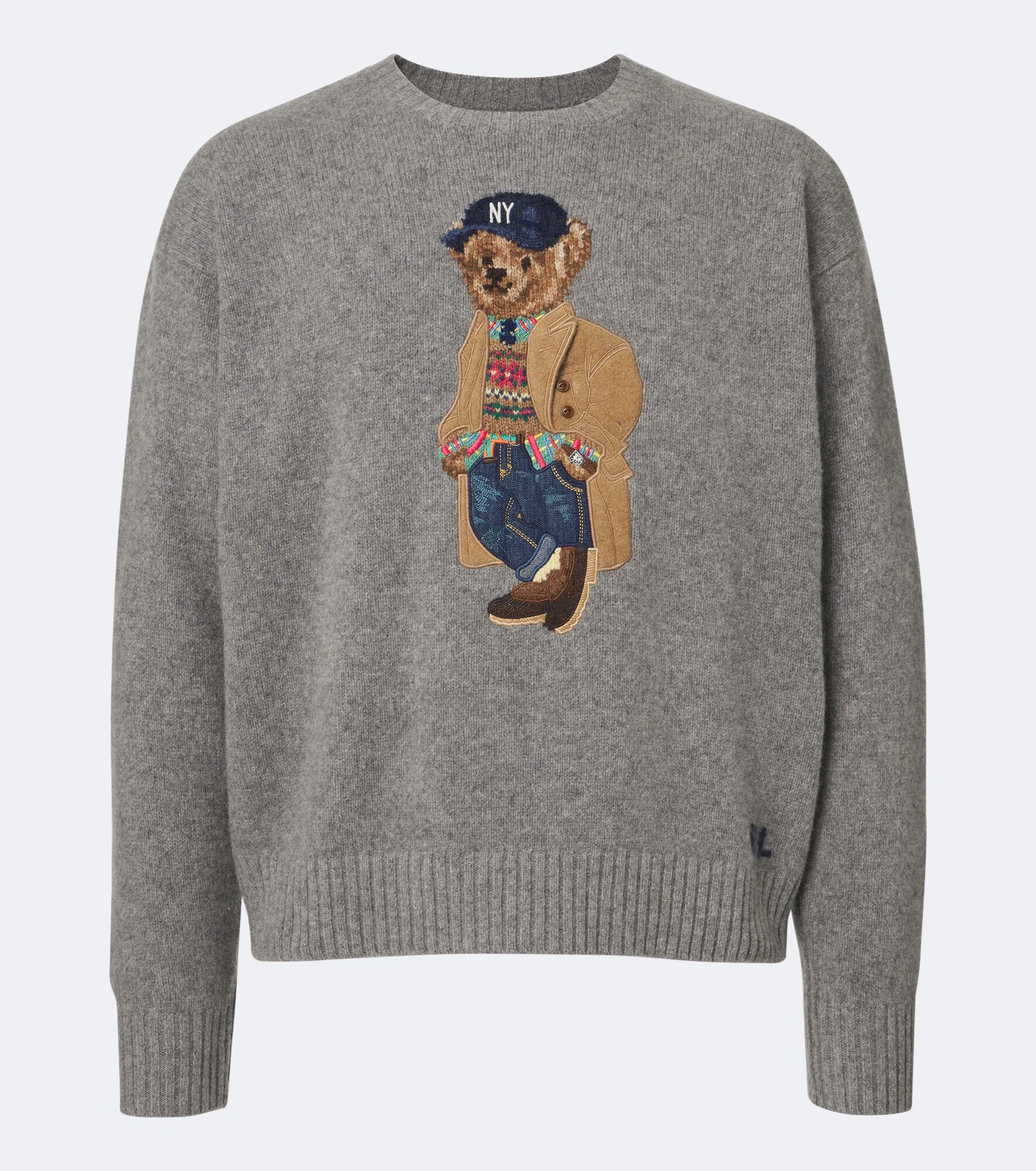 Polo Bear wool and cashmere sweater - 1