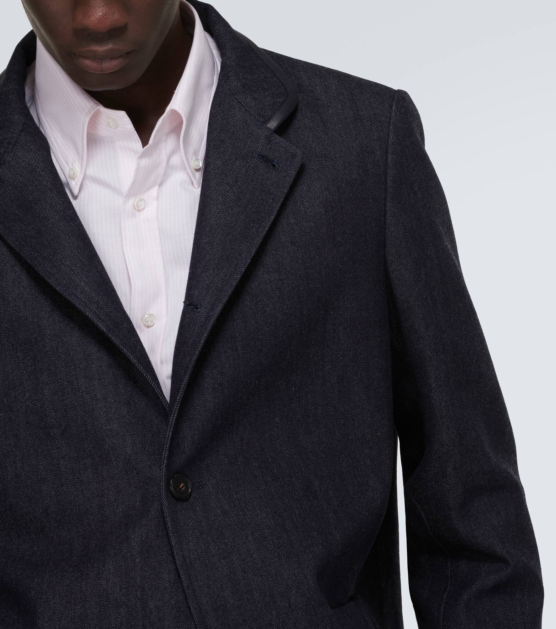Spagna cotton and cashmere jacket - 5
