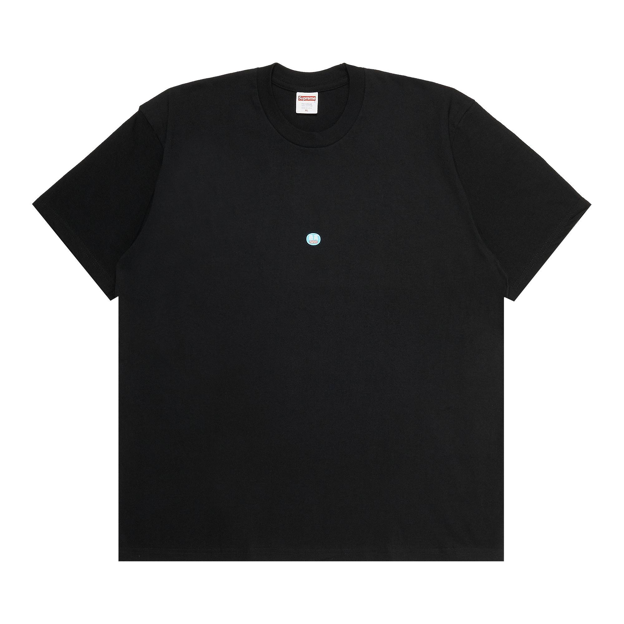 Supreme Sticker Tee 'Black' - 1