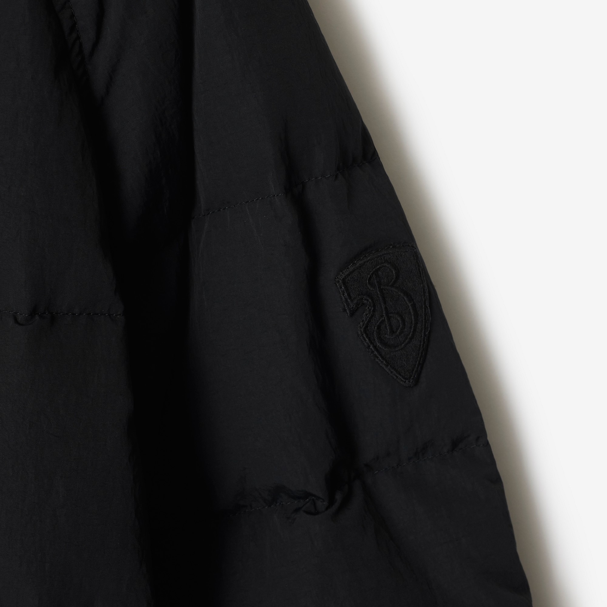 Mid-length Nylon Puffer Coat - 5