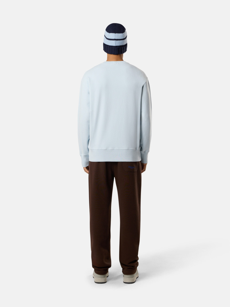 6100071 BRUSHED ORGANIC COTTON FLEECE_STONE ISLAND MARINA 7
