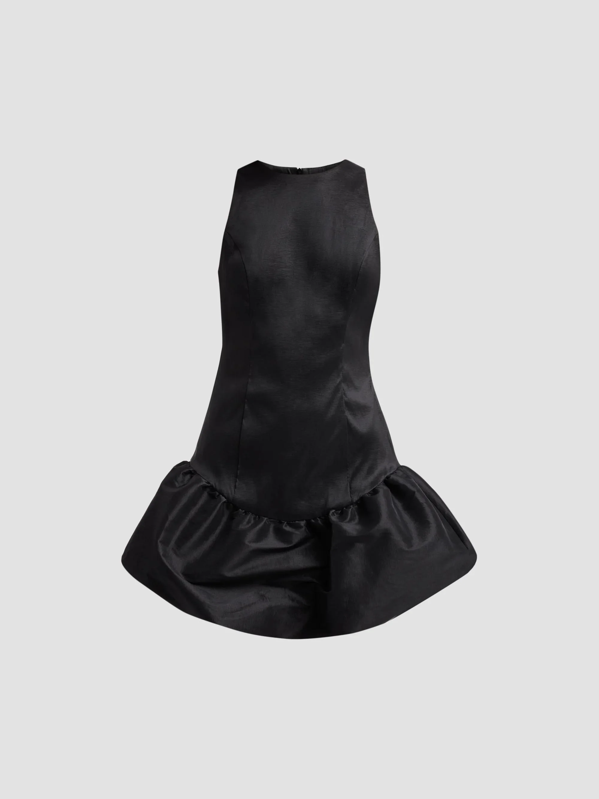 Women's Birgit Taffeta Mini Dress - Black - 1