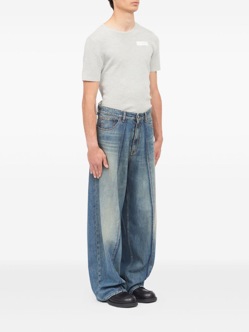 pocket panelled jeans 4
