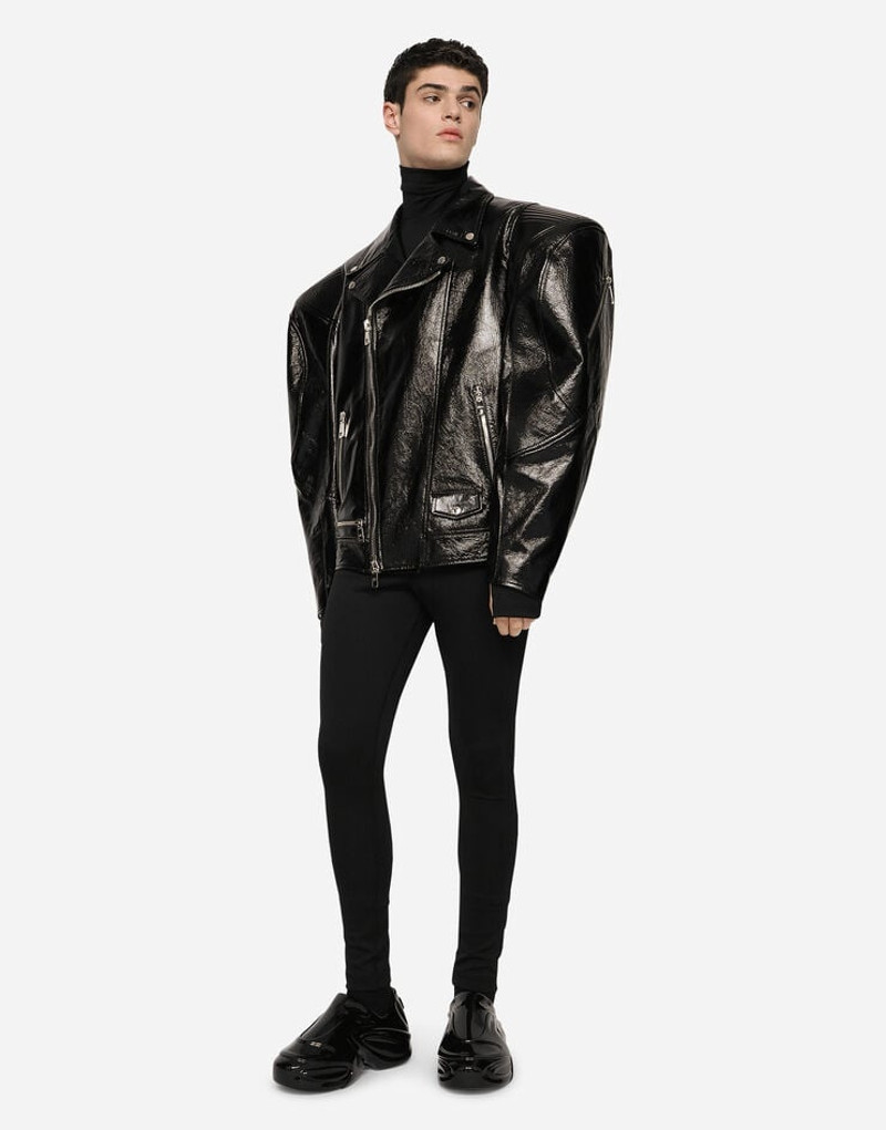 Stretch technical jersey leggings 5