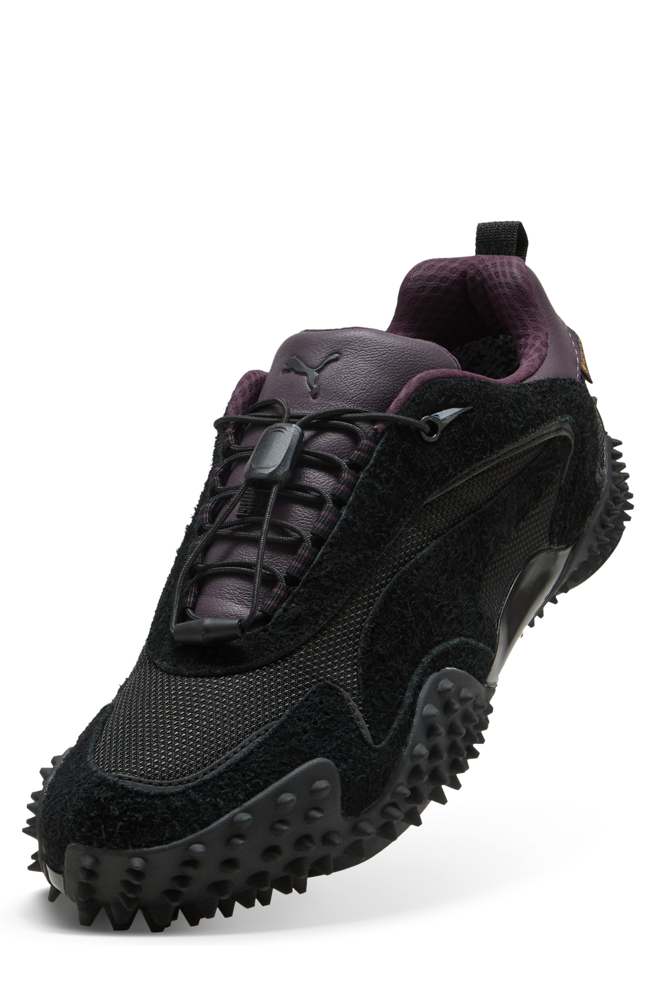 PUMA Gender Inclusive Mostro XC GTX Gore-Tex® Waterproof Sneaker in Puma Black/Midnight Plum at Nord - 6