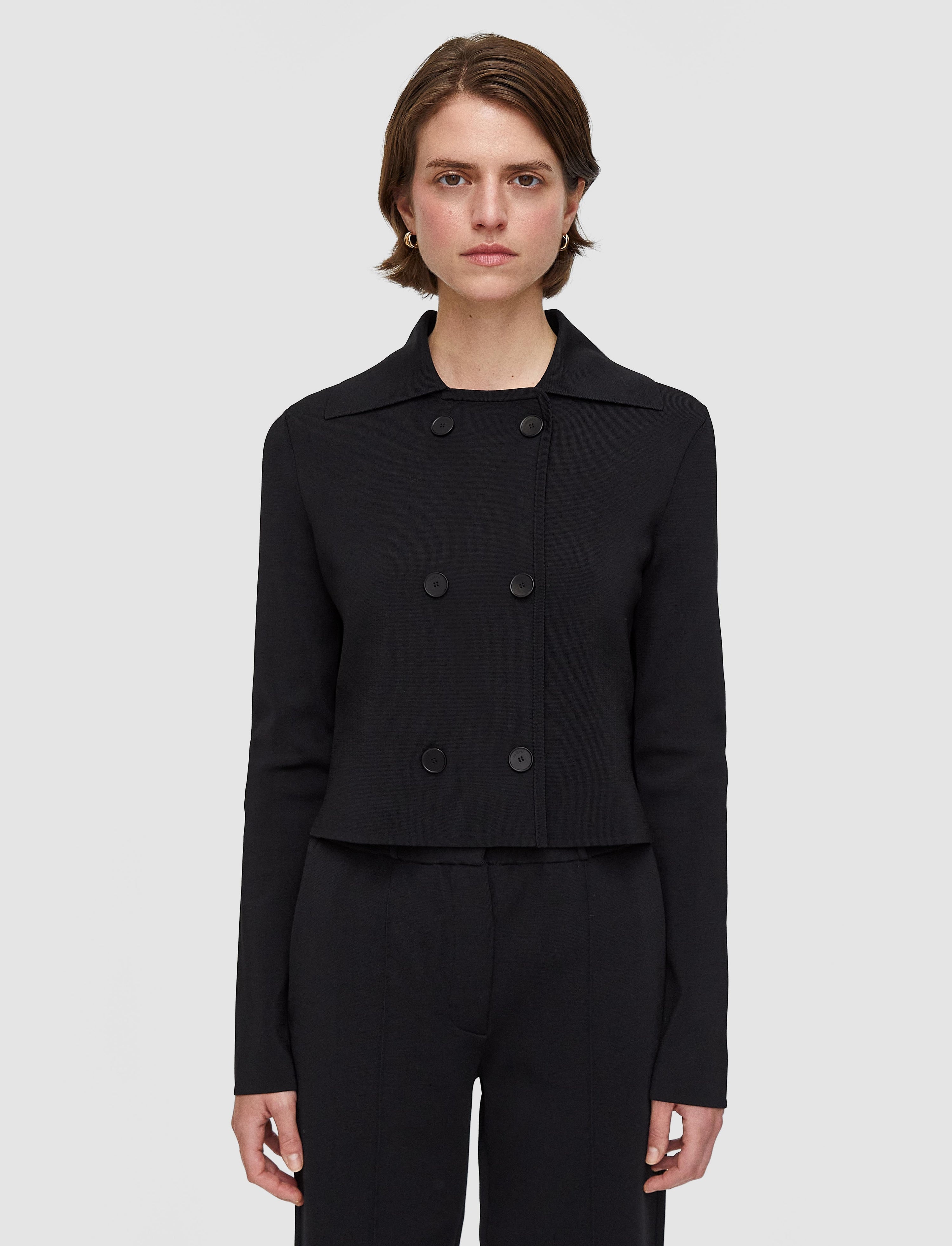 Milano Knit Stretch Short Jacket - 3