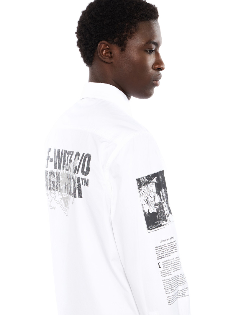 Emblem Poplin Military Shirt 5