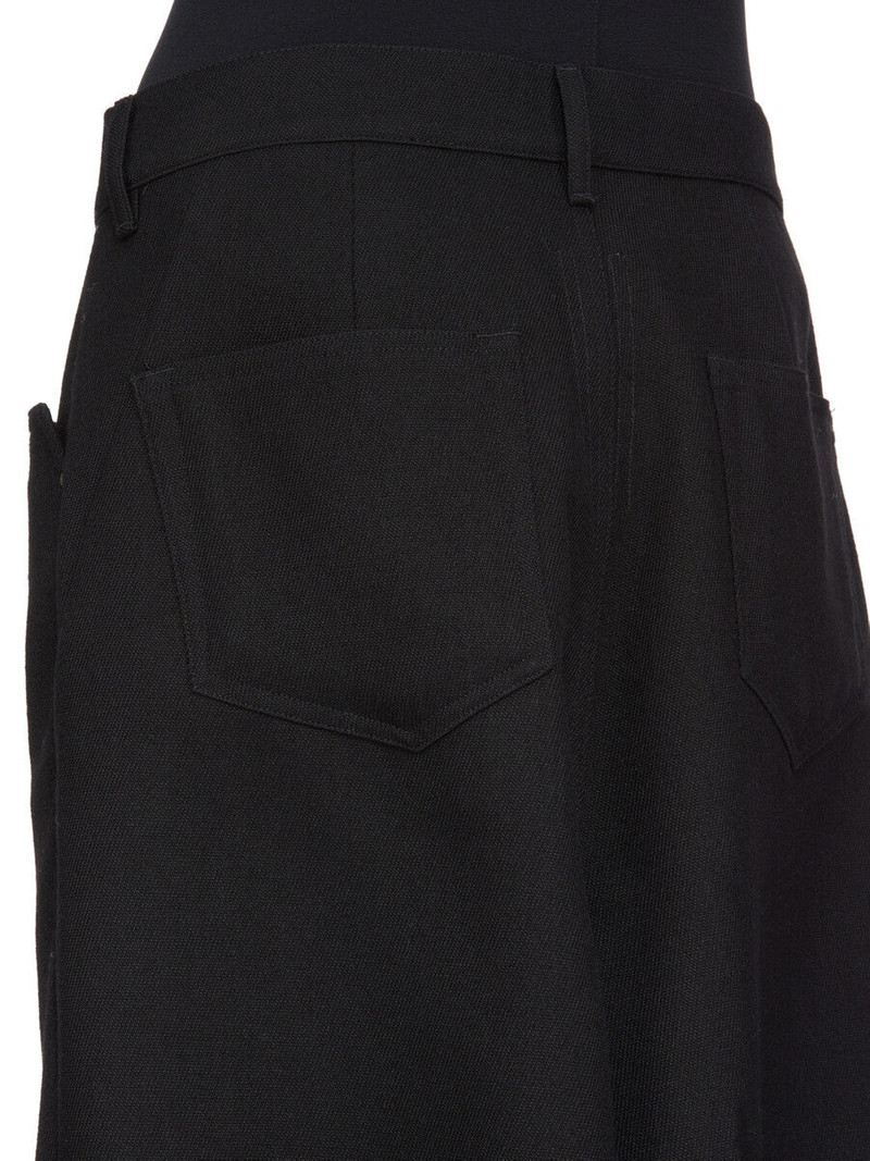 Slivered wool midi skirt 5