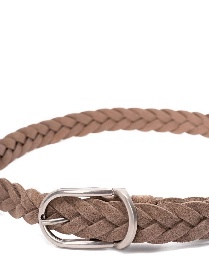 Brunello Cucinelli braided belt outlook