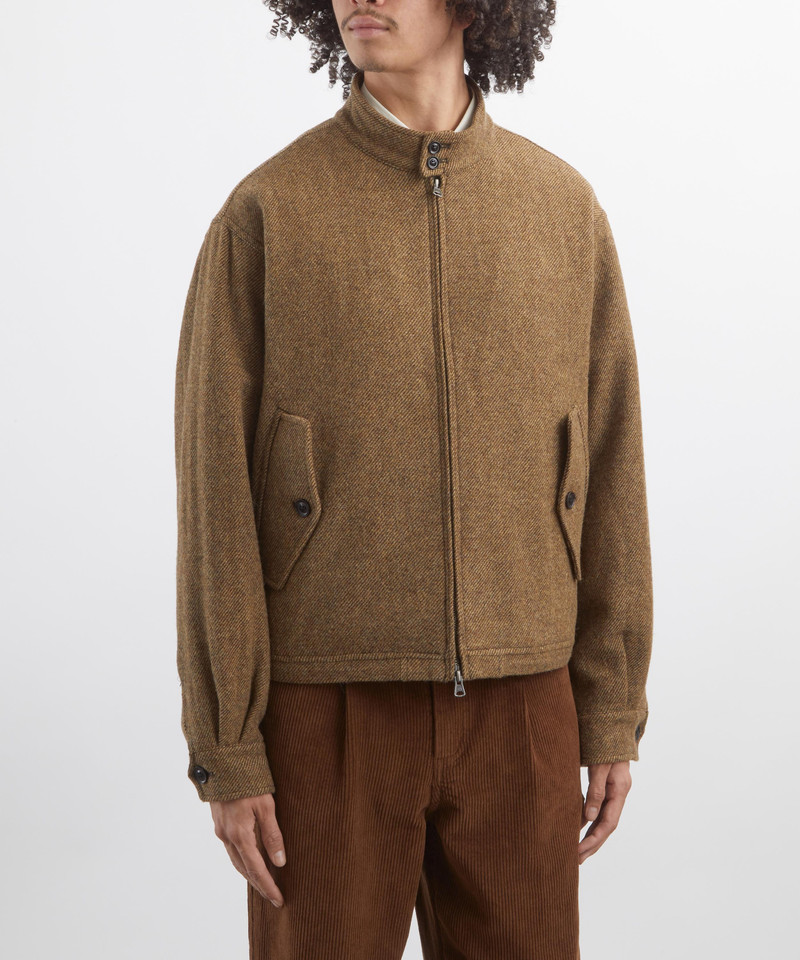 FrizmWORKS Wool Harrington Jacket outlook