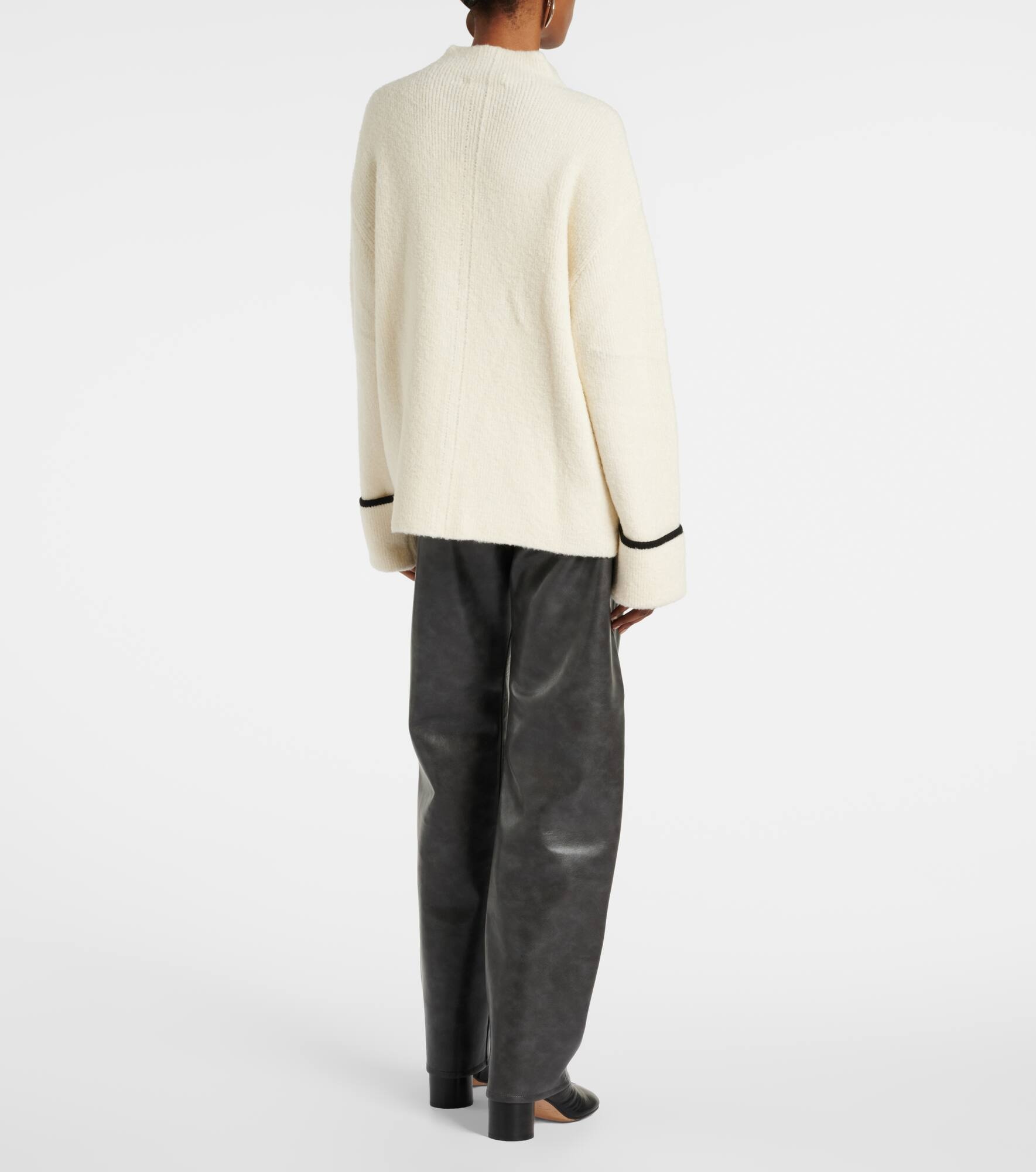 White Label Anne Fair Isle wool-blend sweater - 3