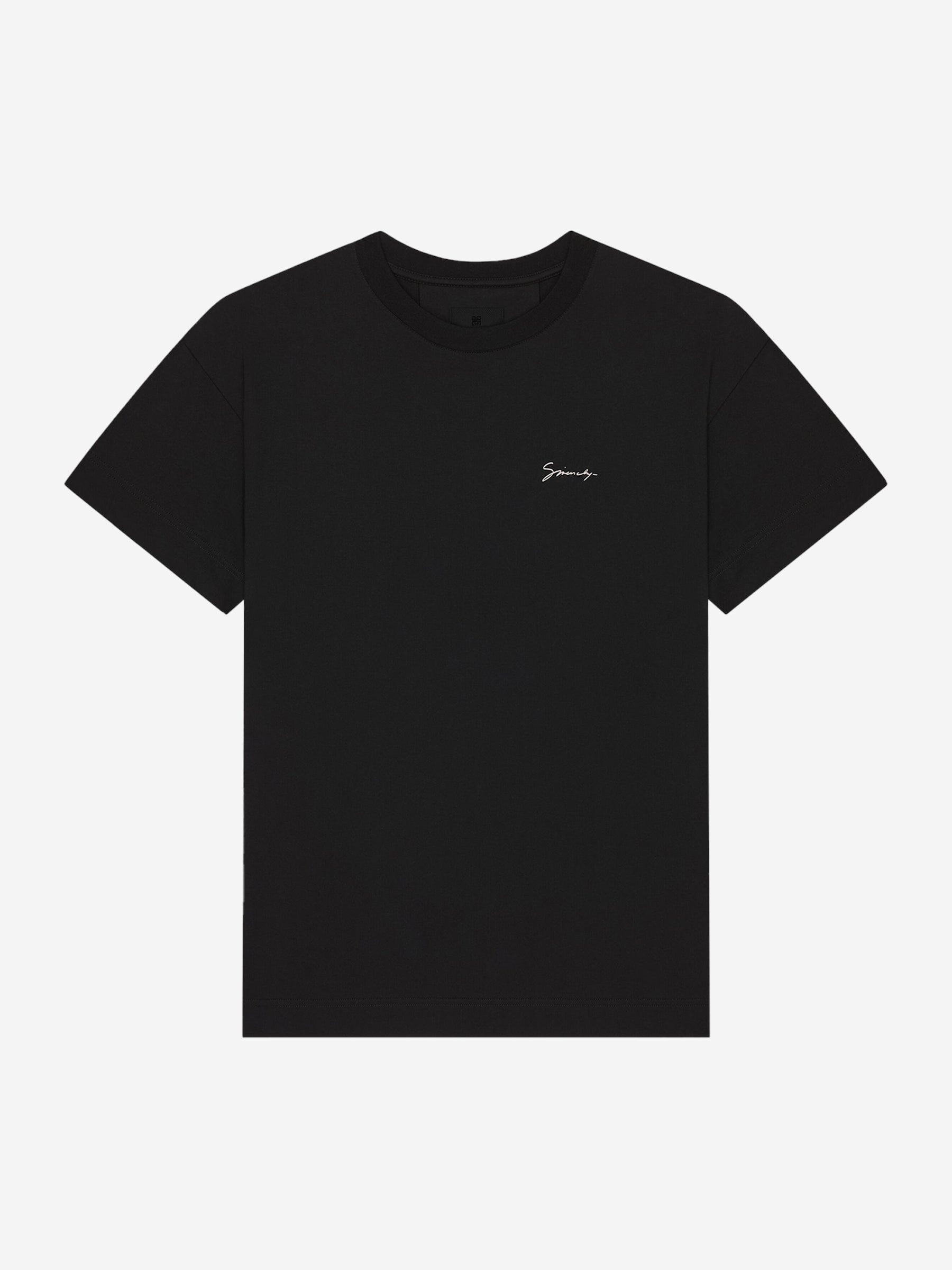 送料関税込 ◆GIVENCHY◆COTTON T-SHIRT WITH LOGO GIVENCHY Logo-Embroidered Cotton-Jersey T-Shirt for Men | MR