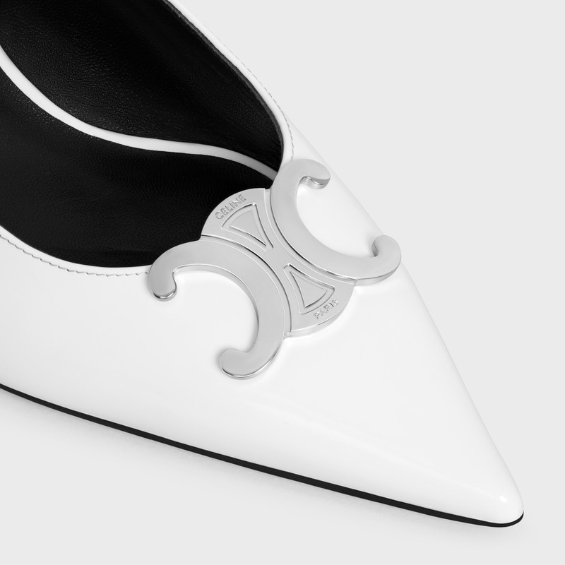 CELINE ALMA TRIOMPHE SLINGBACK in GLOSSY CALFSKIN 4