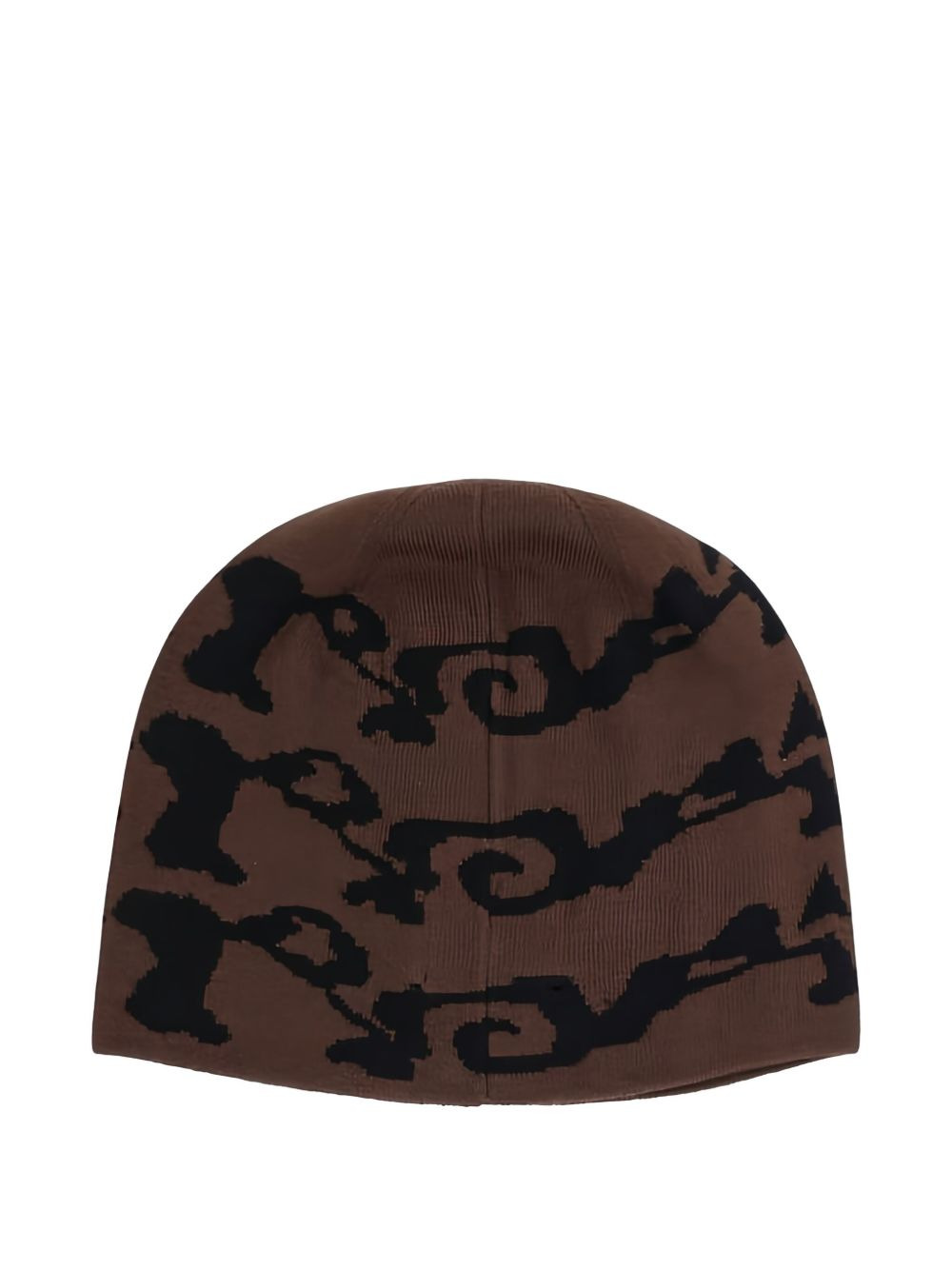 vortex knitted beanie - 1
