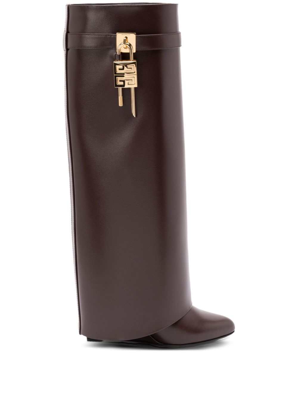 leather boots - 1