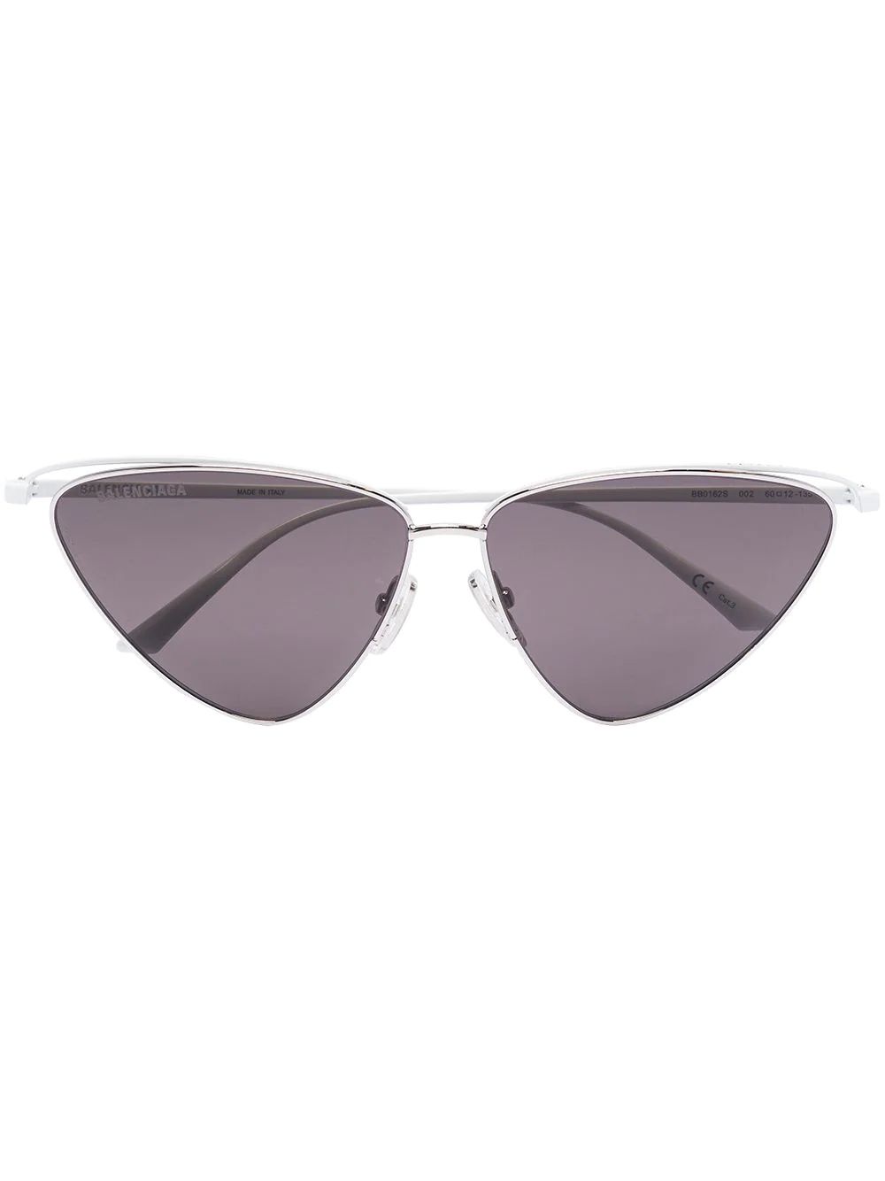 triangle-frames tinted sunglasses - 1