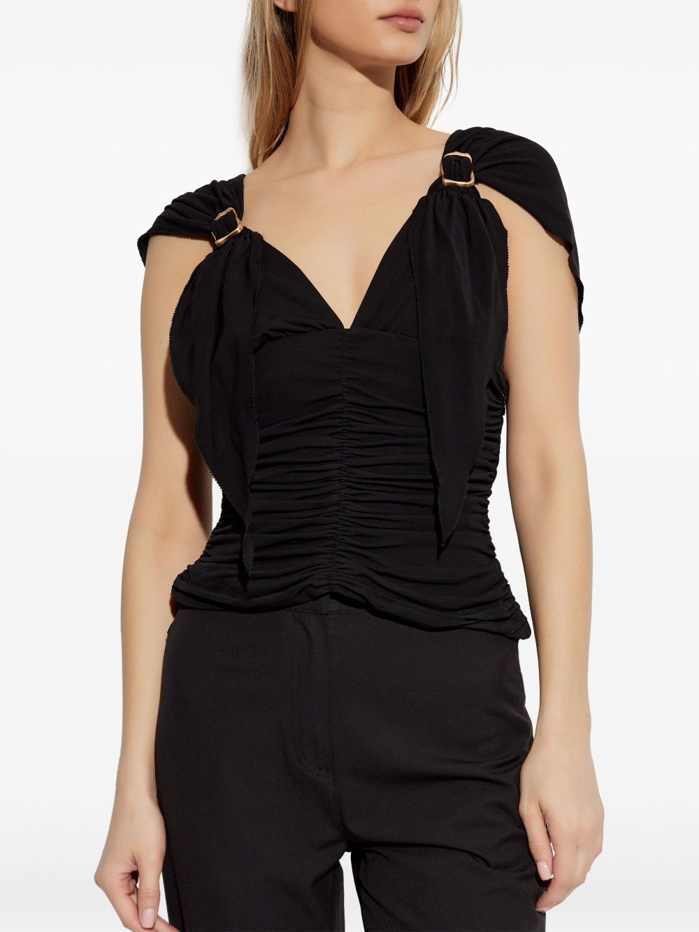 draped top - 3