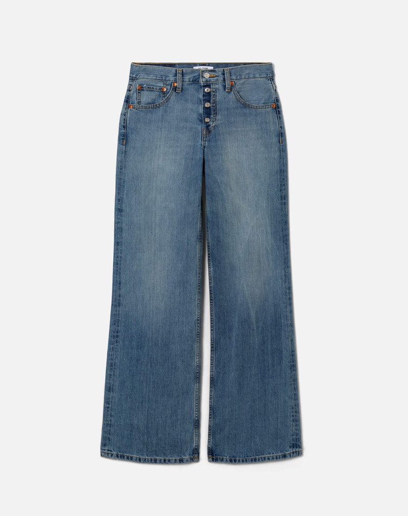 Mid Rise Wide Leg - Authentica Indigo 1