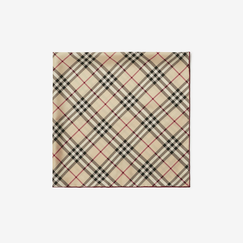 Burberry Check Silk Scarf outlook