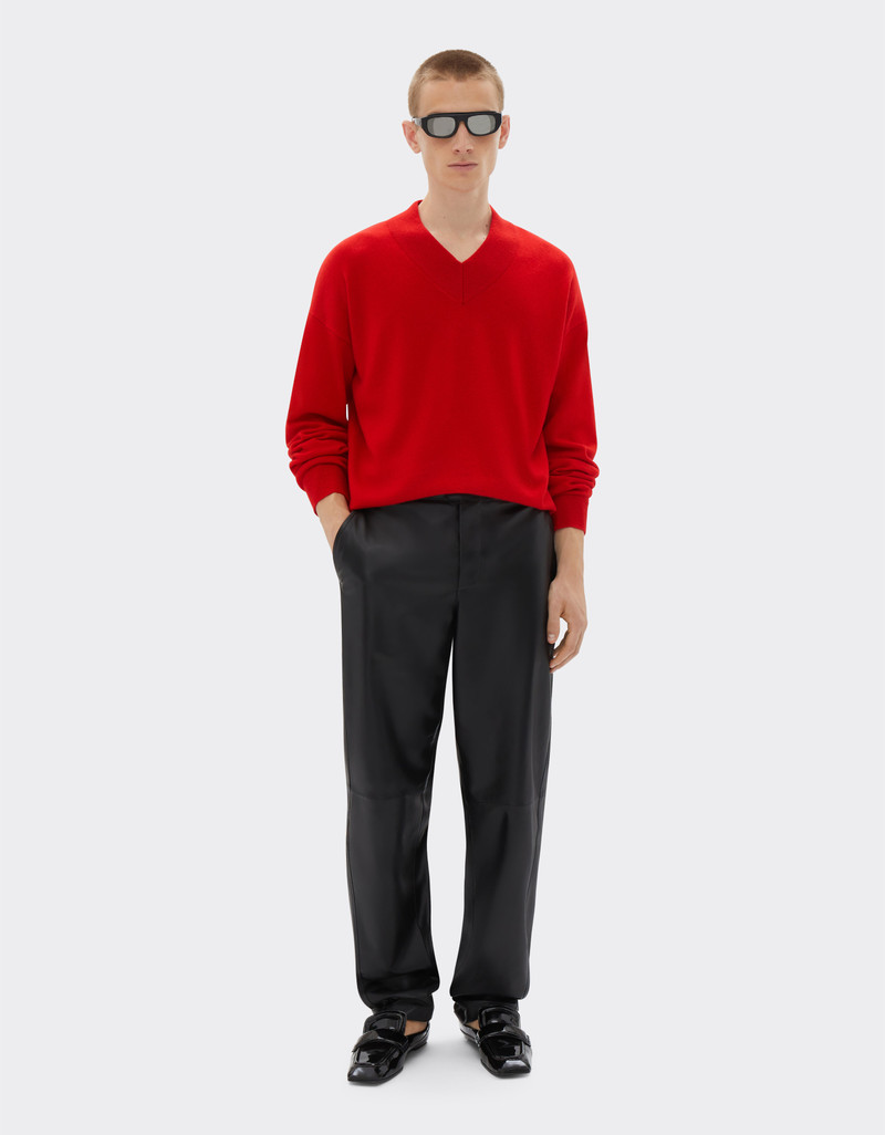 Ferrari Cashmere sweater with V-neck outlook