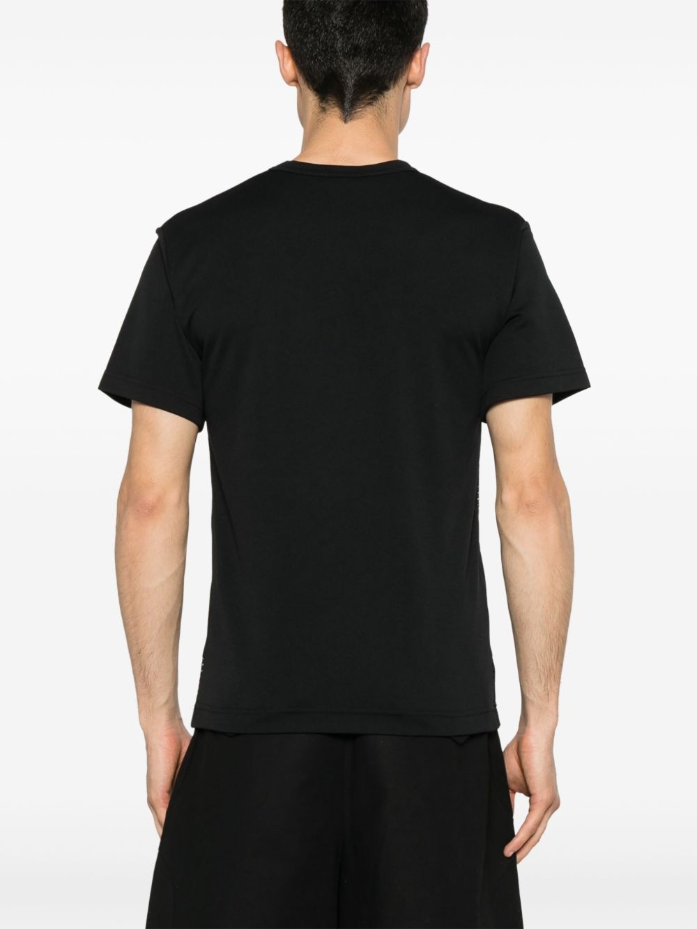 check-pattern T-shirt - 3