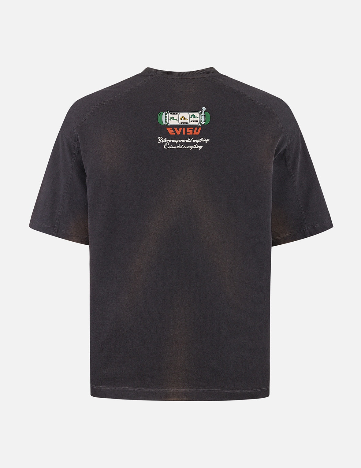Washed Virtual Vacation Print Relax Fit T-shirt - 2