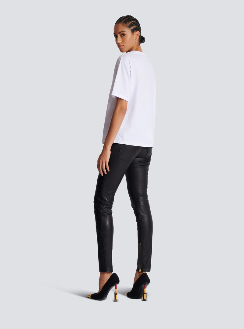 Short-sleeved Balmain Beauty T-shirt 4