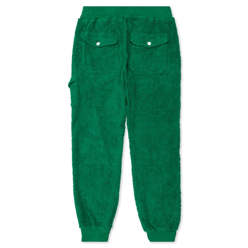 UNDERCOVER UNDERCOVER SHAG PANTS - GREEN outlook