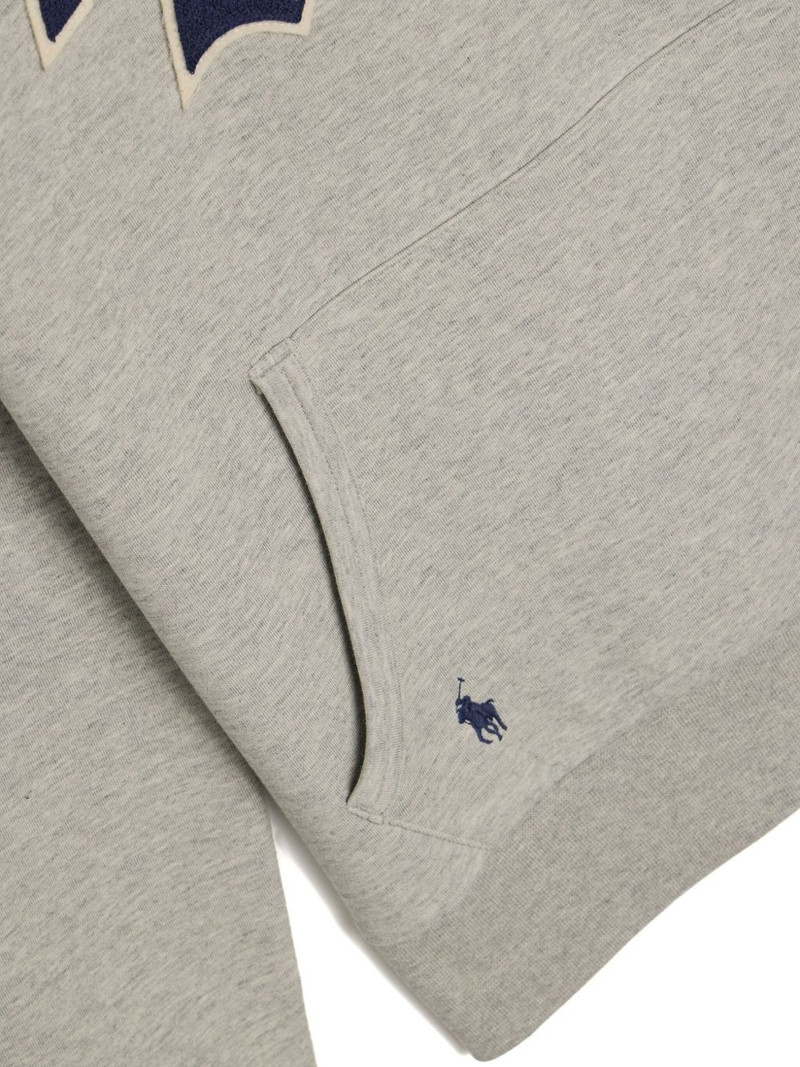 double-knit logo hoodie 4