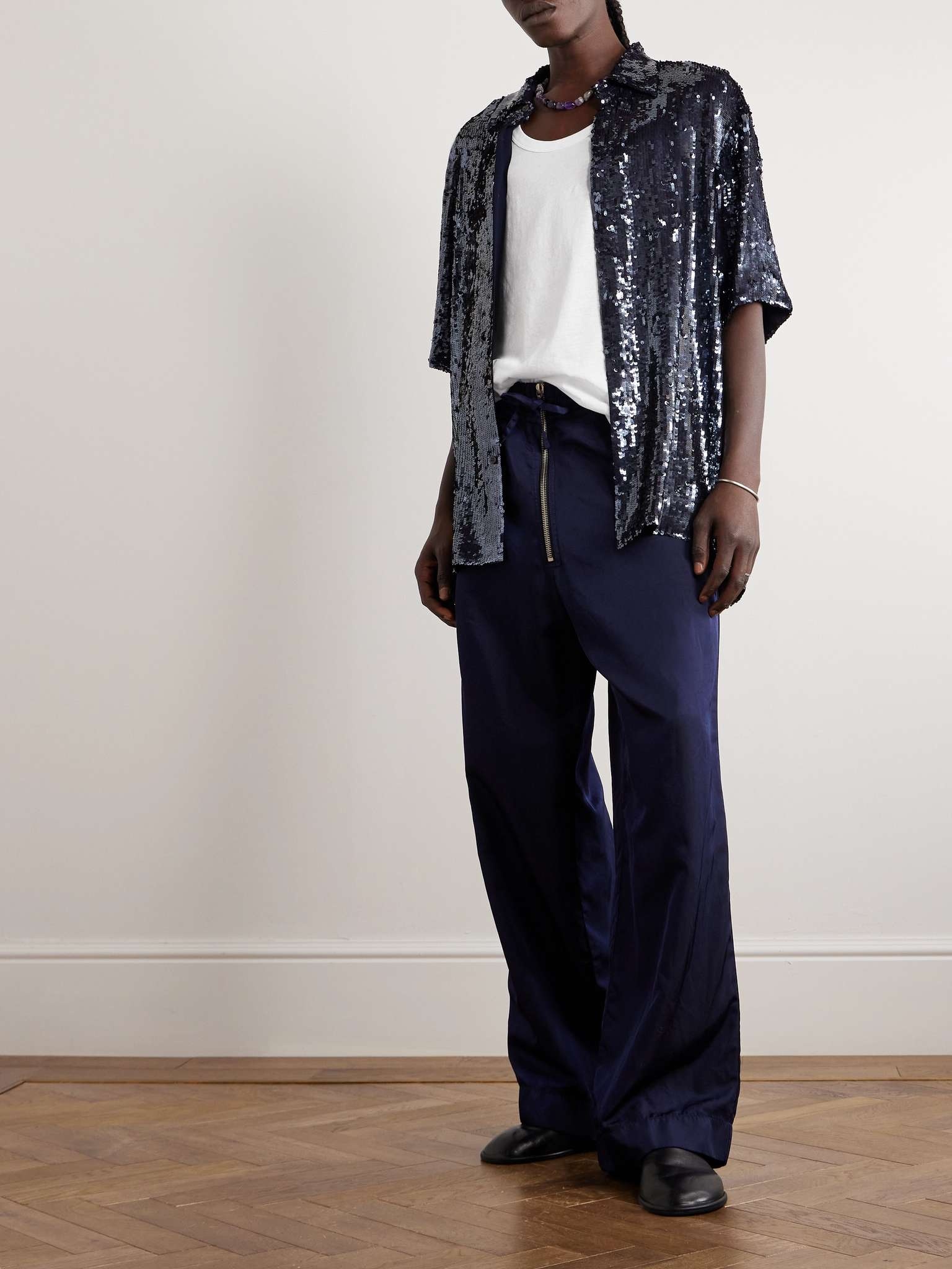 【DRIES VAN NOTEN】Cotton jersey top ジャージートップス 綿 Dries Van Noten Cotton-Jersey Tank Top | REVERSIBLE